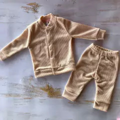 Ajuar 2 Piezas Beige