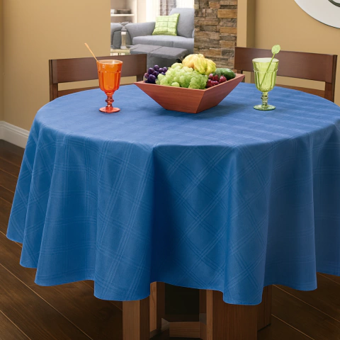 Mantel Redondo Antimanchas Alcoyana - comprar online