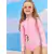 Maio Manga Longa Sereia Malha Dry UV Infanti - comprar online