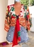 Blusa Cropped Estampa Floral Papilloo - comprar online
