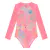 Maio Infantil Manga Longa Malha Dry UV Papilloo