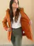 Jaqueta Parka Feminina De Inverno Blogueira Papilloo na internet
