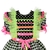 Vestidinho Junino Infantil Babados c/Tiara Chapéu Papilloo na internet