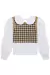 Conjunto Infantil Menina Saia Colete e Blusa Infanti - Papilloo