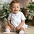 Macacão Romper Batizado Bebê Linho Papilloo - comprar online