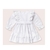 Vestido batizado e Daminha Manga Longa Babados Bebê Papilloo na internet
