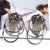 Brinco Corrente e Franjas Strass Blogueira Papilloo - Papilloo