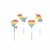 Festa Fidget Pick Decorativo Festa Fidget