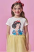 Conjunto T shirt estampada e saia de tule Princesas Kukie - loja online