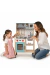 Cozinha Infantil Completa Pia, Fogão, Forno e Microondas de Madeira