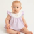 Vestido Bebê Festa Lavanda Floral c/calcinha Xadrez Papilloo - comprar online