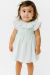 Vestido de Bebê Menina Festa Bordado Algodão Papilloo - comprar online