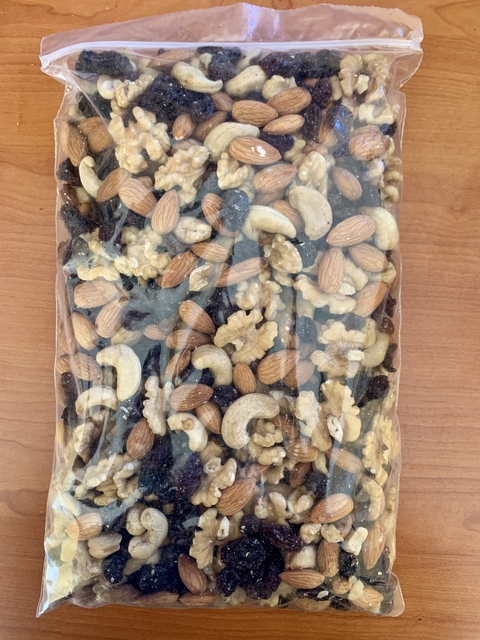 Mix almendras/ nueces/ castañas de cajú/ pasas de uva