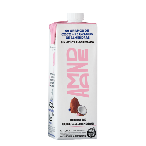 Leche de Coco y Almendras Amande