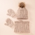 Kit Touca pompom + luva + gola estilosa baby ⭐️⭐️⭐️⭐️⭐️ - Lacinhos de Liz - Vestidos de luxo, sapatinhos , lacinhos, enxoval de bebe 