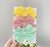 Kit com 3 laços tecido pop ⭐️⭐️⭐️⭐️⭐️ - Lacinhos de Liz - Vestidos de luxo, sapatinhos , lacinhos, enxoval de bebe 