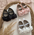 Sapatilha de bebê cetim Branco⭐️⭐️⭐️⭐️⭐️ - Lacinhos de Liz - Vestidos de luxo, sapatinhos , lacinhos, enxoval de bebe 