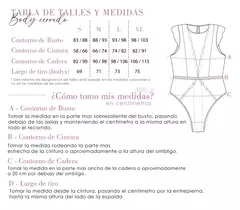 BODY CERRADO JAZMIN - VICTORIA COSSY - tienda online