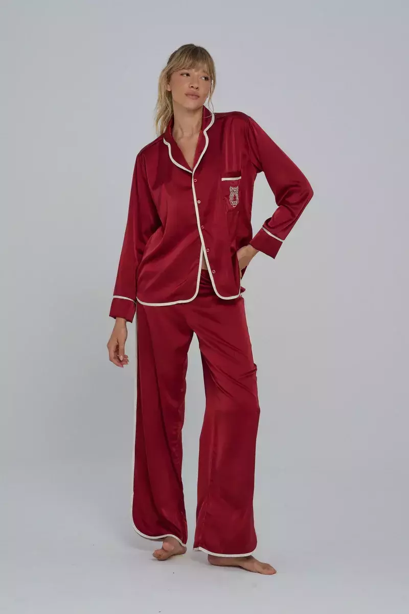 pijama irusha bordo - cipitria