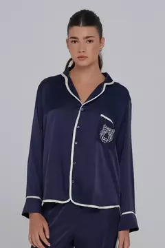 pijama irusha azul - comprar online