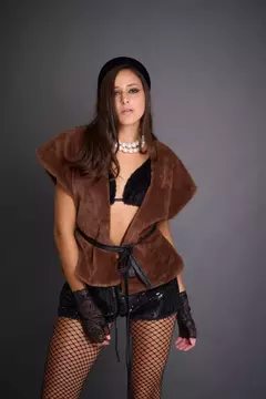 Chaleco Piel marrón Jesús Fernández - tienda online