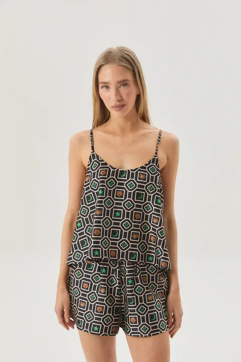 pijama brigitte boreal green