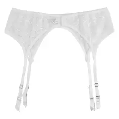 portaligas encaje blanco - comprar online