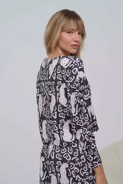 pijama gina jhos black - comprar online