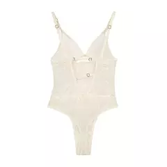 Imagen de body natural con puntilla