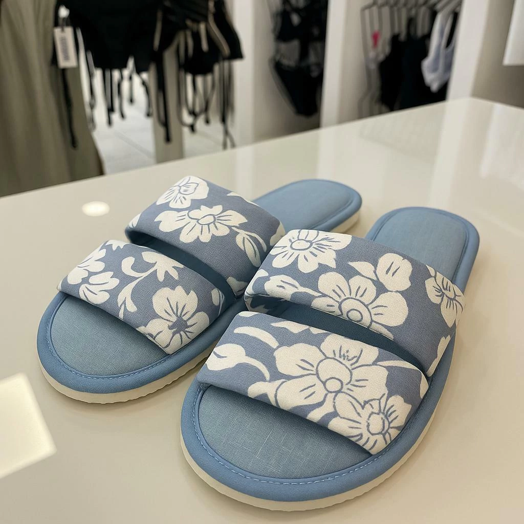 pantufla doble tira - bayres