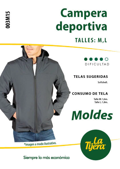Molde Campera Deportiva