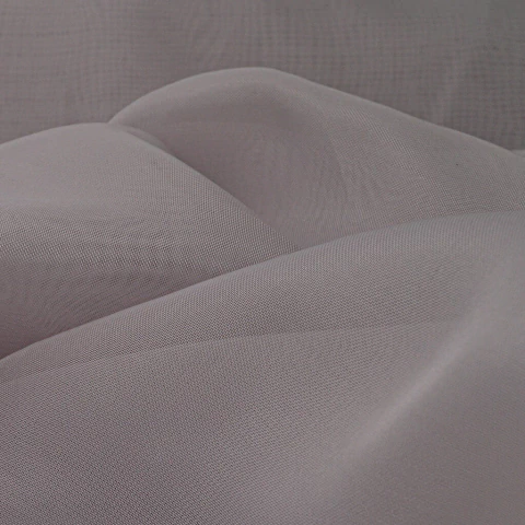 Voile liso Gris por metro - comprar online