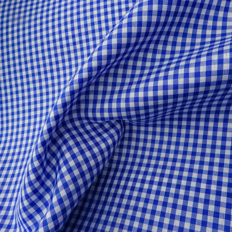 Cuadrillé Chico Azul Francia por metro