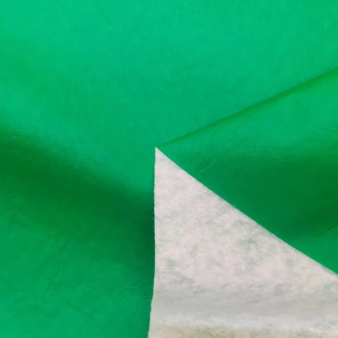 Cuerina Tapicería verde por metro