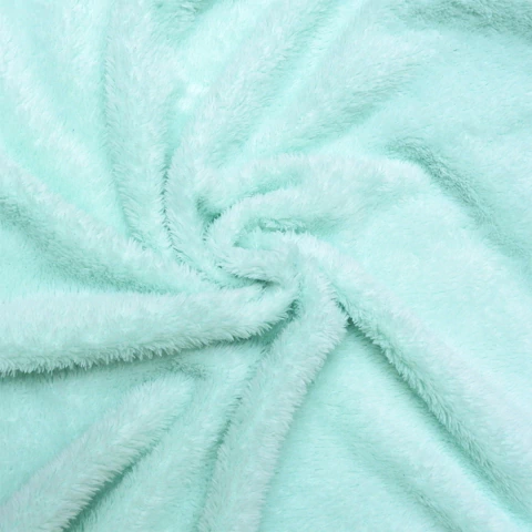 Corderito de microfibra celeste por kilo - comprar online