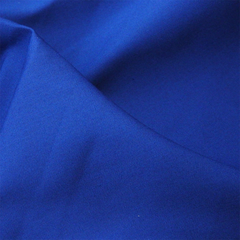 Tela de guardapolvo Viscosa Azul Francia por metro