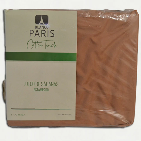 Juego de Sábanas Paris 1 1/2 beige - comprar online