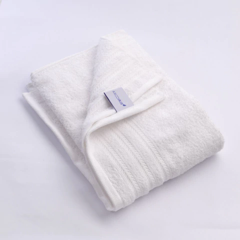 Toallón Arcoiris Liso Blanco