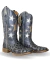Bota Feminina Vimar Azul Jeans 13205 - cano longo/texana
