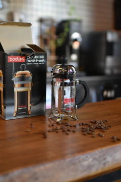 Bodum Chambord Prensa Francesa Silver 0,35 lts - comprar online