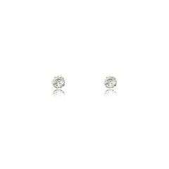 Brinco ponto de luz folheado em ouro 18k