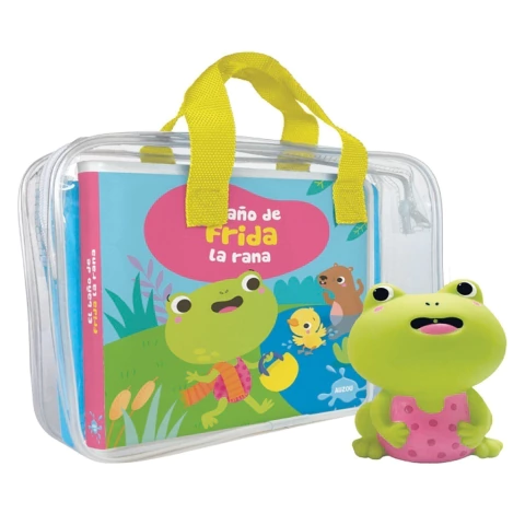 El baño de Frida la rana. ¡Encontralo en Quiero Libros!