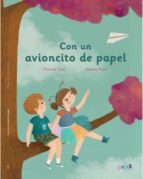 CON UN AVIONCITO DE PAPEL