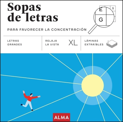 Sopas de letras para favorecer la concentración - XL - Alma.