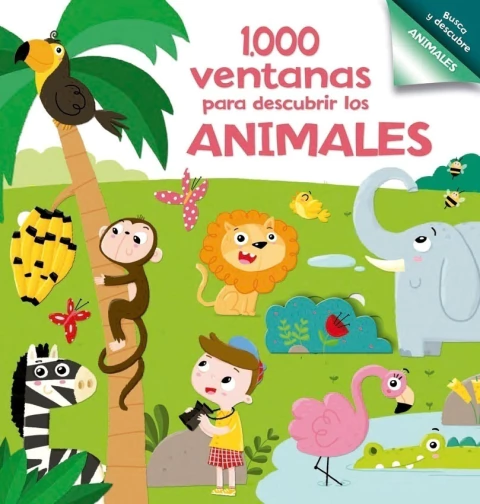 1000 VENTANAS PARA DESCUBRIR LOS ANIMALES - comprar online
