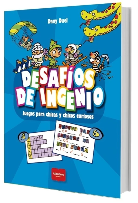 Desafíos de ingenio. Juegos para chicas y chicos curiosos. ¡Está disponible en Quiero Libros!