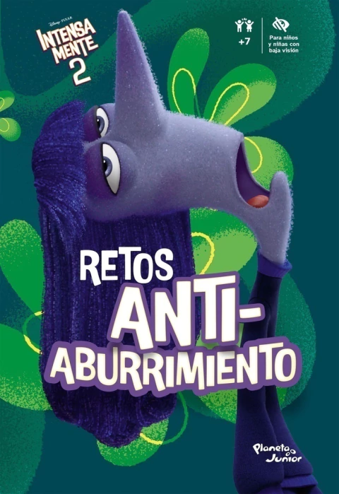 Retos Anti-Aburrimiento sobre Intensamente 2. ¡Encontralo en Quiero Libros!
