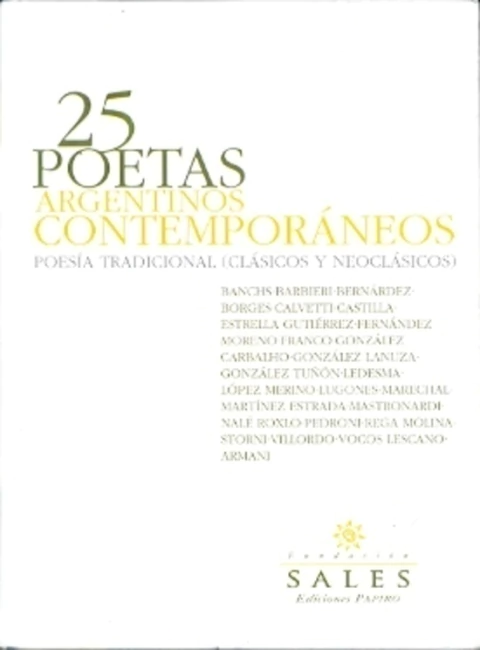 25 POETAS ARGENTINOS CONTEMPORANEOS