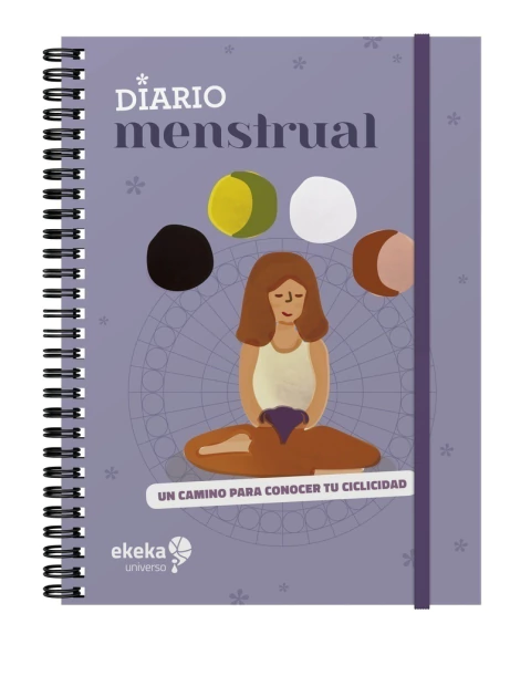 DIARIO MENSTRUAL - TAPA VIOLETA
