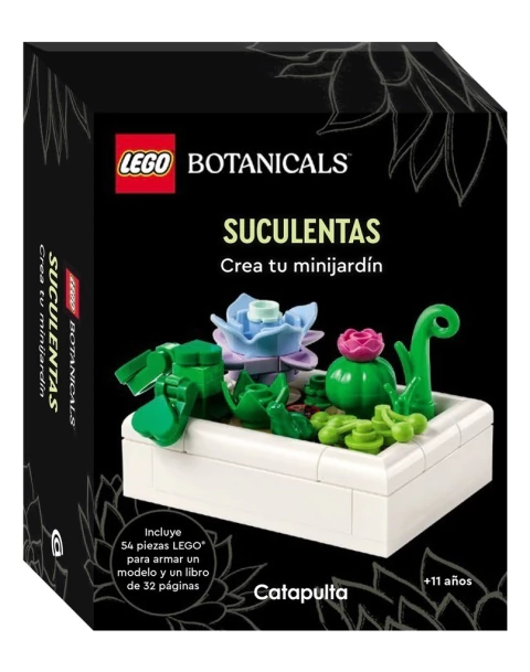 LEGO BOTANICALS. Suculentas. Creá tu minijardín. ¡Encontralo en Quiero Libros!